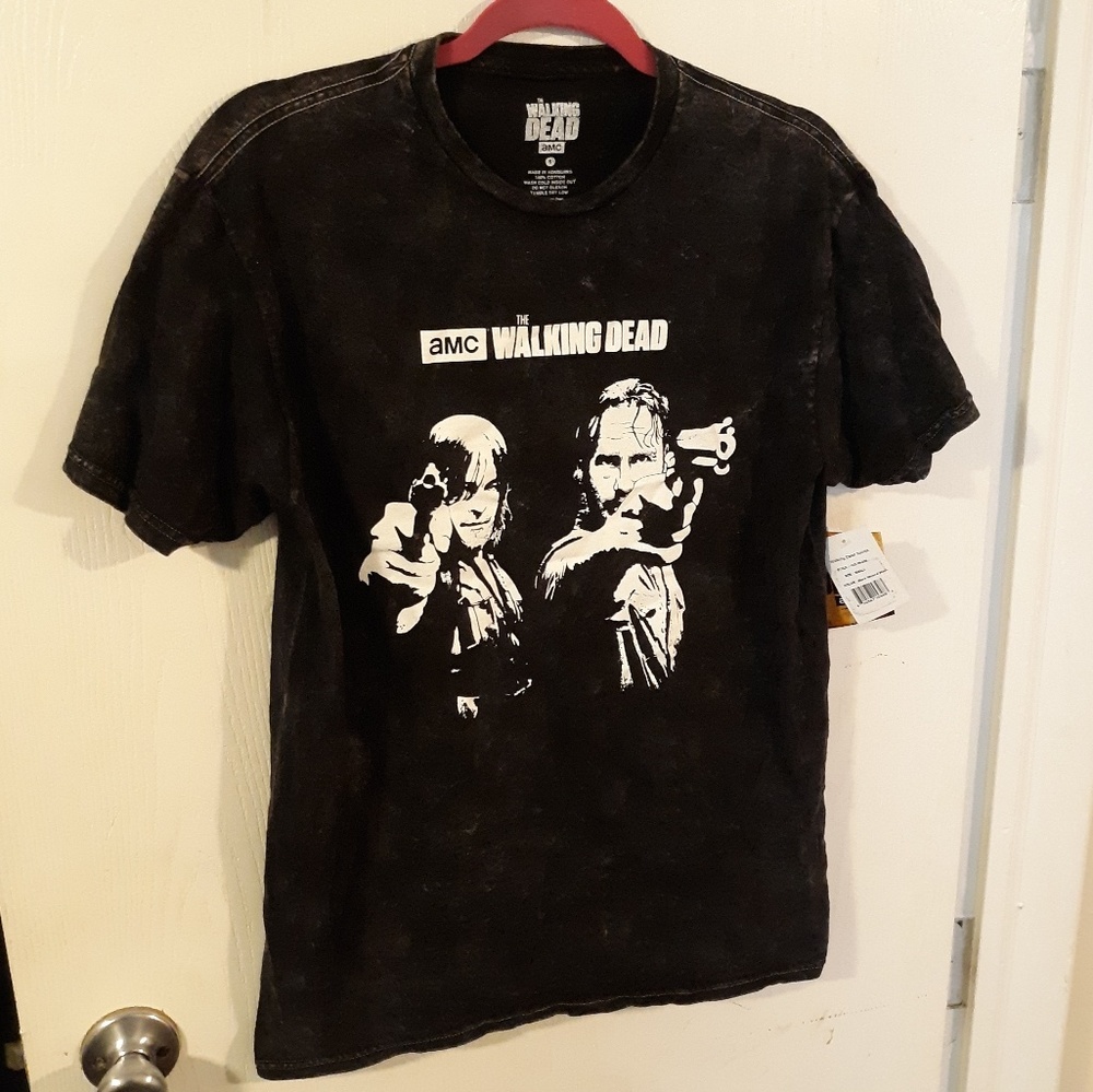 AMC The Walking Dead Daryl and Rick Saints T-Shirt